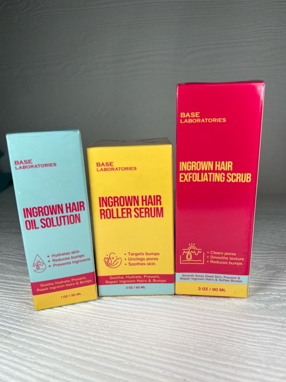 Base Labs Ingrown Hair Routine Trio - Picture 2 of 11